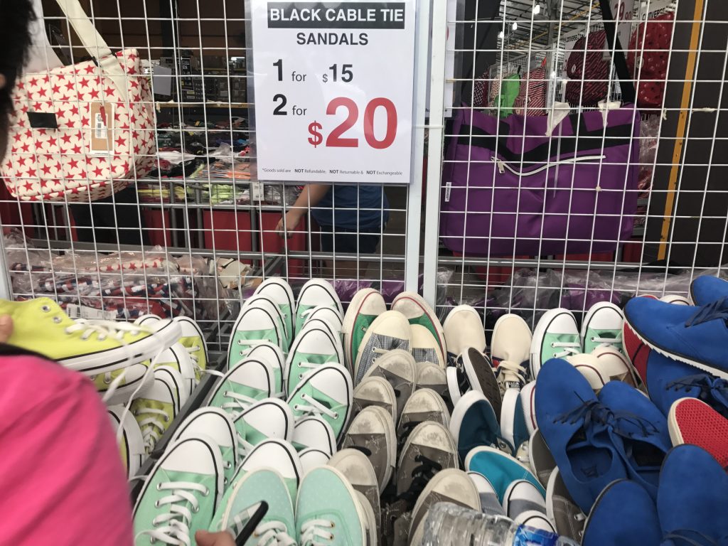 sneaker warehouse sale