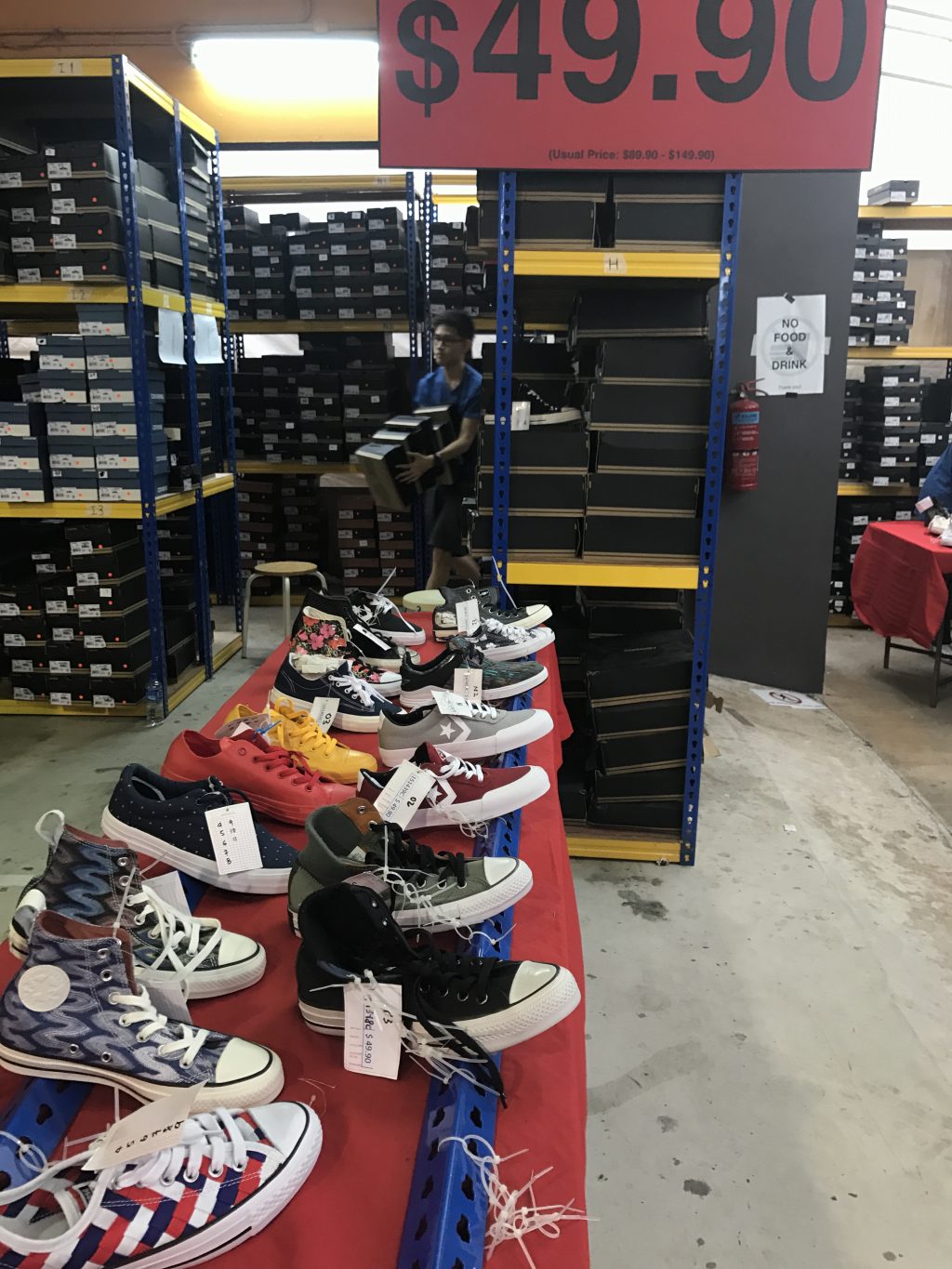 warehouse shoe sale converse